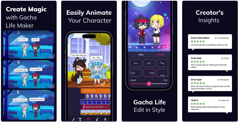 Gacha Life Video Maker Editor for iPhone - Download
